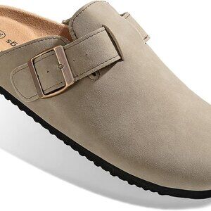 Comfort Clogs Slippers Sandals Unisex Work Shoes Foam Cork-Footbed